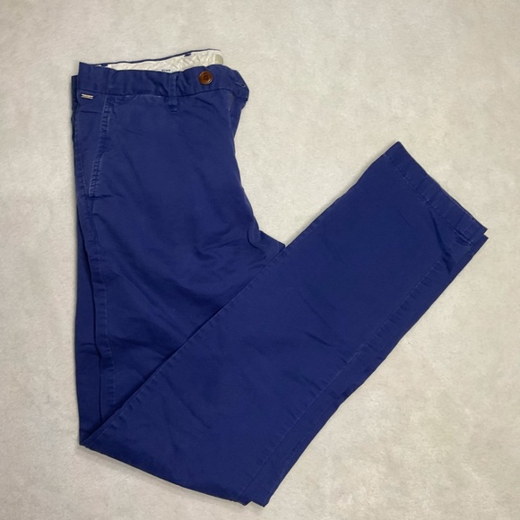 Scotch and Soda Blue Chino pants 30W 34L - Picture 4 of 4